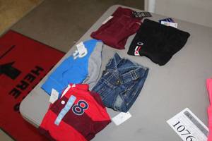 lot 1076 image: Lot of (5) Baby Outfits
