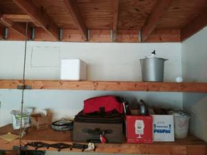 lot 203 image: Contents of Garage Shelves