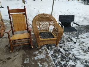 lot 216 image: Four Chairs