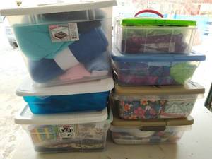 lot 218 image: Collection of Sewing, Quilting and Crafting Supplies