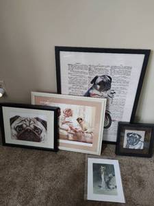 lot 143 image: Pug Art