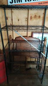 lot 170 image: Metal Shelf