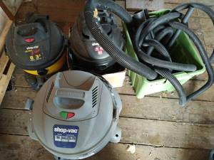 lot 174 image: Shop Vacs