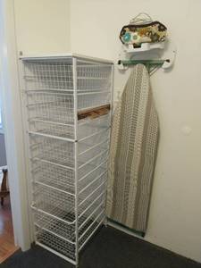 lot 31 image: Closet Organizer and Ironing Set