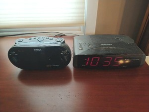 lot 36 image: Two Alarm Clocks