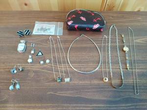 lot 54 image: Collection of Sterling Silver Jewelry