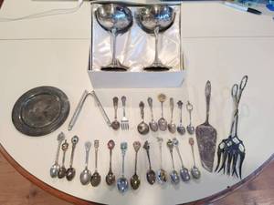 lot 62 image: Collection of Spoons & More