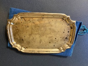 lot 76 image: Sterling Silver Tray