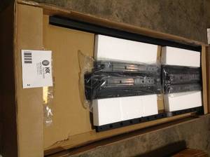 Yellow 2-Shelf Garage Storage Workbench Kit by DEWALT Customer Returns See Pictures