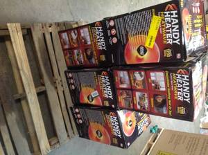 Lot of 5 800-Watt Electric Ceramic Parabolic Space Heater by GreenMade Customer Returns See Pictures