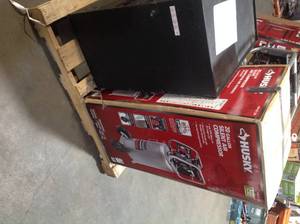 Lot of 2 Assorted Husky Power Tool and Cabinet Customer Returns See Pictures