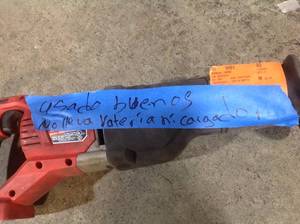 Lot of assorted Milwaukee tools salvage - for parts or repair used  Customer Returns See Pictures