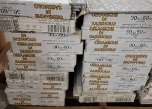 18 Boxes of 12 x 24 Italian Ceramic Tiles