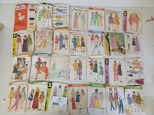 28 Very Vintage Sewing Patterns-Simplicity, Butterick, McCalls