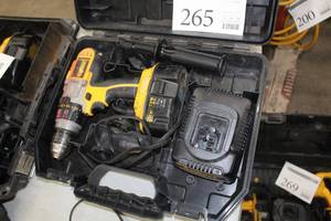 lot 265 image: DeWalt DCD940 18V 12 XRP DrillDriver, Charger, Case