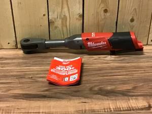 lot 36 image: Milwaukee M12 FUEL 12-Volt 38 in. Lithium-Ion Brushless Cordless Extended Reach Ratchet (Tool-Only) Customer Returns See Pictures