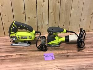 lot 49 image: MIX LOT OF RYOBI TOOLS USED Customer Returns See Pictures