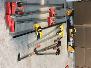 lot 66 image: Assorted lot of clamps various sizes Customer Returns See Pictures