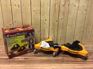 lot 72 image: Milescraft KneeBlades Durable Rolling Knee Pads Customer Returns See Pictures