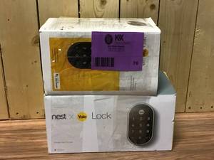 lot 76 image: Nest Yale Lock open box customer REturn
