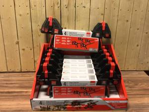 lot 2 image: Lot of New BESSEY Trigger Clamp Set Containing 2 Each of EHKM06 and EHKL12 (4-Piece)  See Pictures