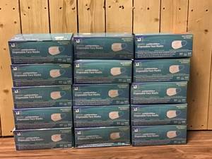 lot 3 image: Lot of New Disposable 3-Layer Face Mask (50-Pack)  See Pictures
