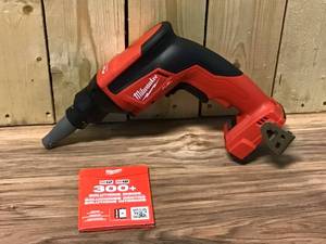 lot 18 image: Milwaukee M18 FUEL 18-Volt Lithium-Ion Brushless Cordless Drywall Screw Gun (Tool-Only) Customer Returns See Pictures