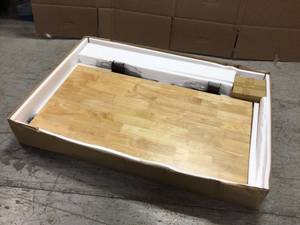 lot 107 image: 46 in. Adjustable Height Work Table by Husky Customer Returns See Pictures