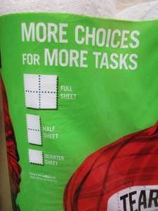 Brawny Tear-A-Square Towels