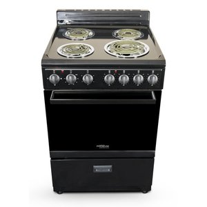 lot 216 image: Premium Levella Single Oven Electric Range Model PRE2427GB (scratch & Dent)