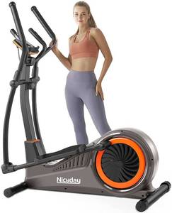 lot 219 image: Niceday Elliptical Machine With Hyper-Quiet Magnetic Driving System (Digital Monitor Damaged)