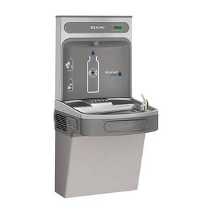 lot 214 image: Elkay Bottle Filling Station with Single ADA Cooler Model LZS8WSL