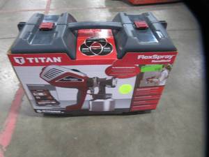 lot 230 image: Titan FlexSpray HVLP Paint Sprayer Model 0524093