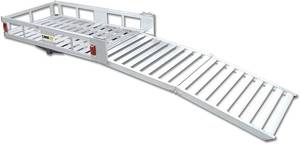 lot 249 image: MAXXHAUL Aluminum Cargo Carrier With 60 Folding Ramp Model 70275