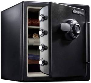 lot 241 image: SentrySafe Combination Lock Floor Safe (No Code)Model SFW082DTBENG