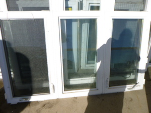 3 Pane Crank-Out Window with Screen