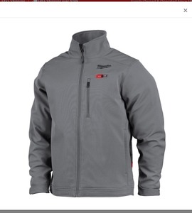 Milwaukee M12 Heated TOUGHSHELL Jacket Kit Gray 2X. See Pictures
