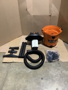 RIDGID 12 Gal. 5.0-Peak HP NXT WetDry Shop Vacuum with Filter, Hose and Accessories. See Pictures