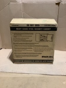Stack-On 2-Gun Key Lock Handgun Ammo Security Cabinet. See Pictures
