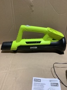 RYOBI ONE 18V 90 MPH 200 CFM Cordless Battery Leaf BlowerSweeper (Tool Only). See Pictures