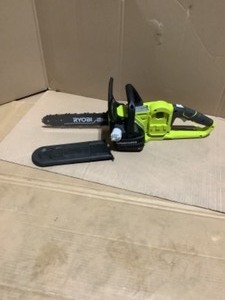 RYOBI ONE 18V Brushless 12 in. Cordless Battery Chainsaw (Tool Only). See Pictures