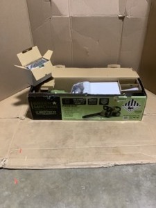 Green Machine 62V Brushless 16 in. Cordless Battery Chainsaw Auto-Tensioning System, Easy Trigger Start with 4 Ah Battery and Charger. See Pictures