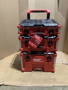 Milwaukee PACKOUT 22 in. Modular Tool Box Storage System. See Pictures