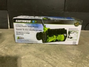 lot 42 image: Earthwise 16 in. 12 Amp Corded Electric Snow Shovel. See Pictures