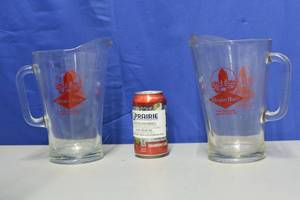 2 identical Grain belt pitchers