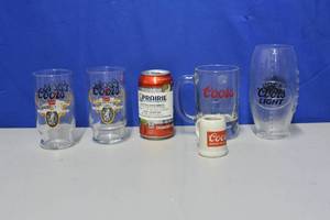 Coors Misc. glassware
