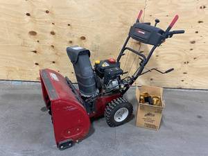 lot 31 image: CRAFTSMAN 24 Snowblower (need carburetor)