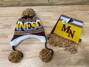 lot 34 image: Minnesota Winter Gear (Gophers colors)
