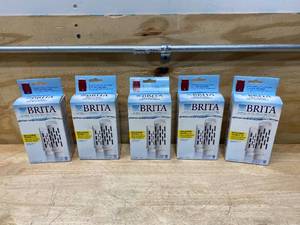 lot 74 image: BRITA Lot of 5- Universal Jug Cooler Filters