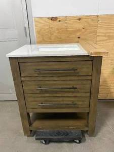 lot 56 image: Bathroom Vanity with Sink Top